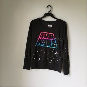 CHASER Star Wars Cozy Knit Pullover Size S